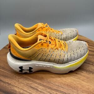 Under Armour Infinite Elite Shoes Womens 7.5 Orange Running Comfort Walking Gym